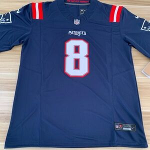 💖Stefon Diggs Navy Vapor Stitched Jersey